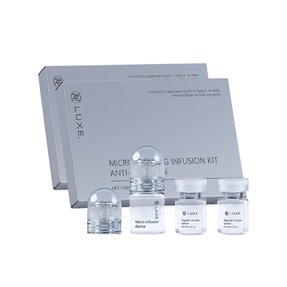 Microneedling Home Kit Micro-Infusion Anti-Aging Serum LUXE