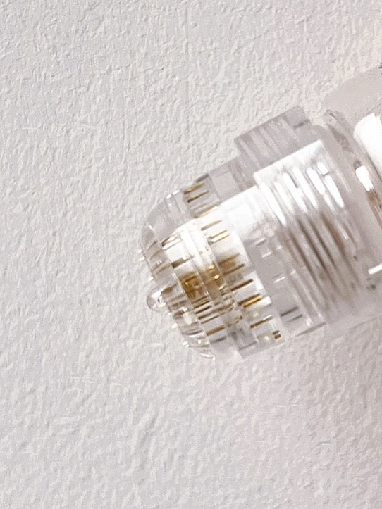 Microneedling home kit serum bottles and micro-infusion device