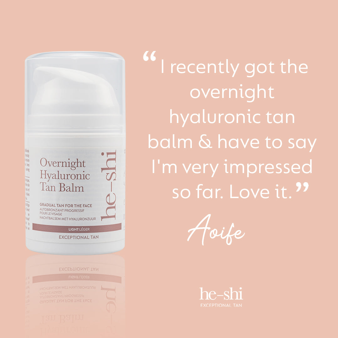 Overnight Hyaluronic Self Tan Balm 50ml - Relaxing Facial Night Tan