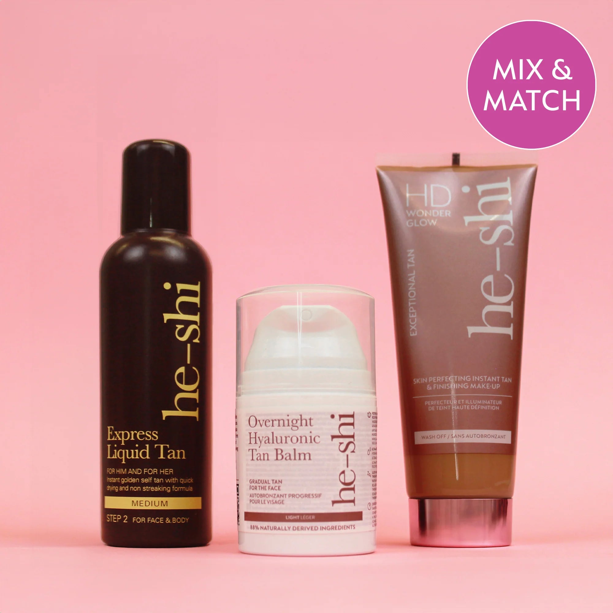 Face &amp; Body Liquid Tan Trio Kit